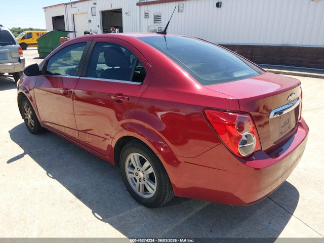 Aukcja sprzedaży 2013 Chevrolet Sonic Lt Auto, vin: 1G1JC5SB5D4255368, numer aukcji: 45274224