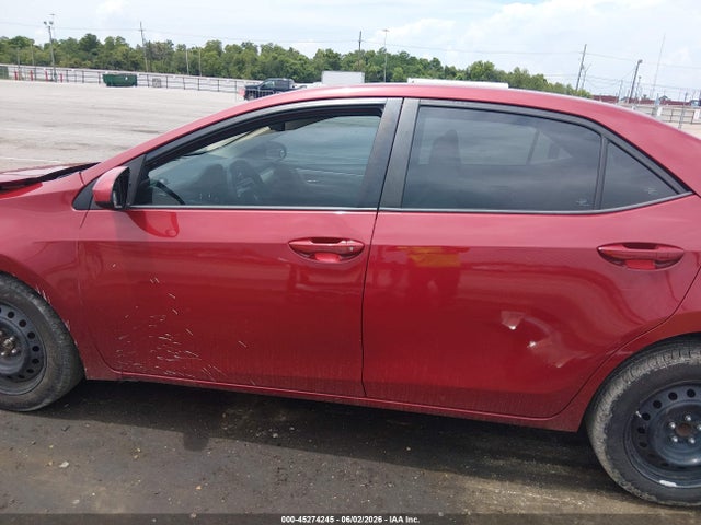 Продаж на аукціоні авто 2016 Toyota Corolla Le, vin: 5YFBURHE2GP391248, номер лоту: 45274245