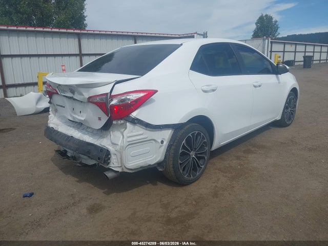 Aukcja sprzedaży 2016 Toyota Corolla S Plus, vin: 2T1BURHE2GC738657, numer aukcji: 45274289