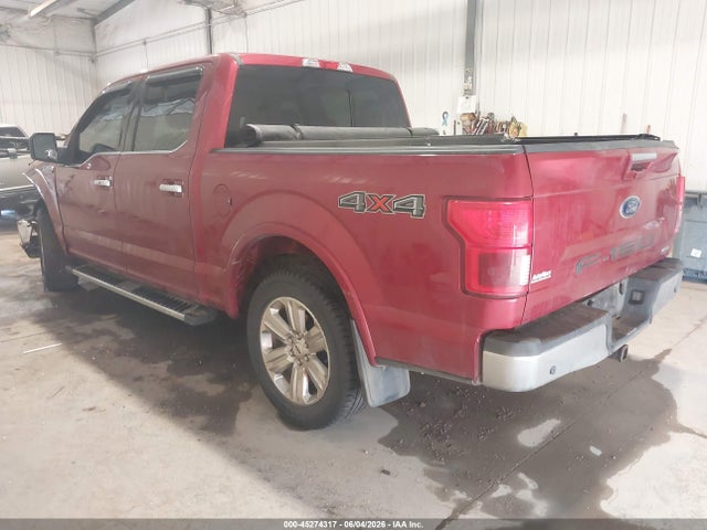 Aukcja sprzedaży 2019 Ford F-150 Lariat, vin: 1FTEW1EP5KKE15452, numer aukcji: 45274317