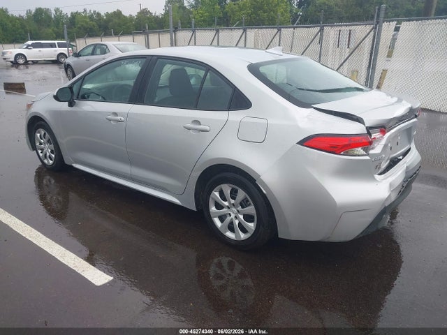 Продажа на аукционе авто 2025 Toyota Corolla Le, vin: 5YFB4MDE7SP340085, номер лота: 45274340