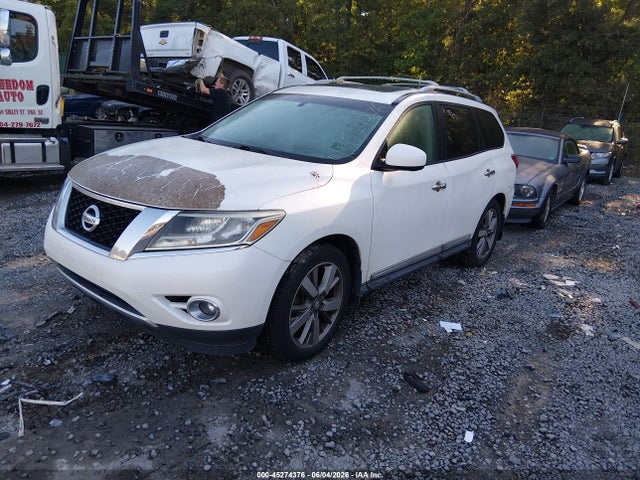 Продажа на аукционе авто 2015 Nissan Pathfinder Platinum, vin: 5N1AR2MN4FC640825, номер лота: 45274376