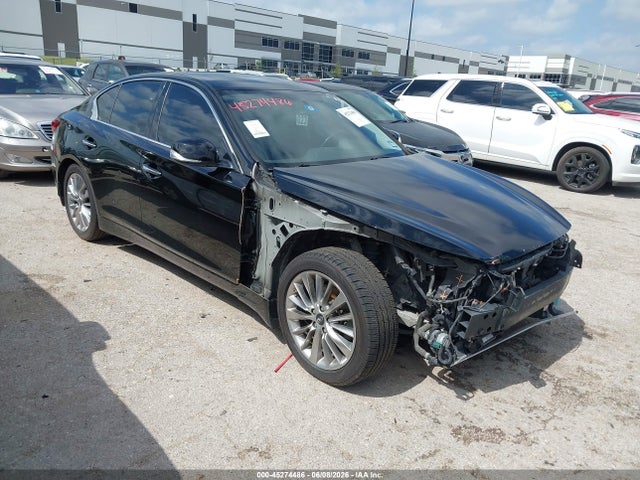 Продаж на аукціоні авто 2019 Infiniti Q50 3.0t Luxe, vin: JN1EV7AP8KM510736, номер лоту: 45274486