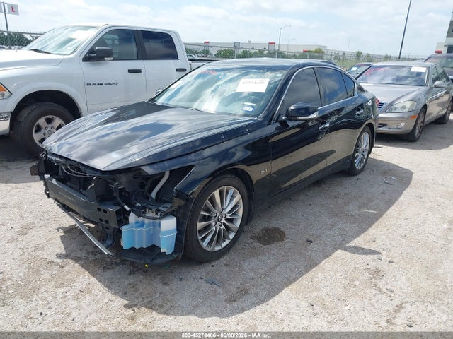 Продаж на аукціоні авто 2019 Infiniti Q50 3.0t Luxe, vin: JN1EV7AP8KM510736, номер лоту: 45274486