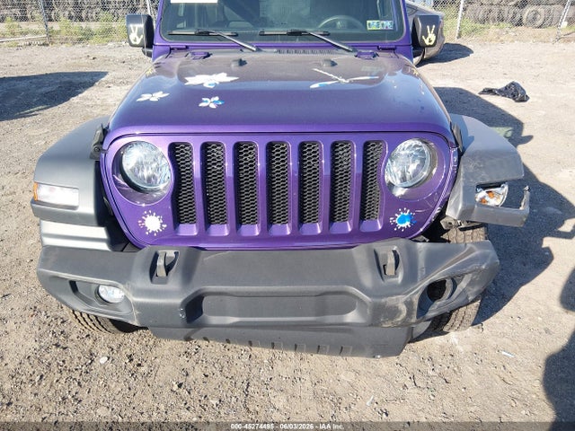 Auction sale of the 2023 Jeep Wrangler 4-door Sport S 4x4, vin: 1C4HJXDG4PW576956, lot number: 45274495