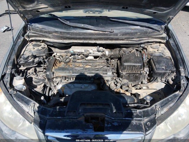 45274496 :رقم المزاد ، KMHDU4AD9AU967386 vin ، 2010 Hyundai Elantra Blue مزاد بيع