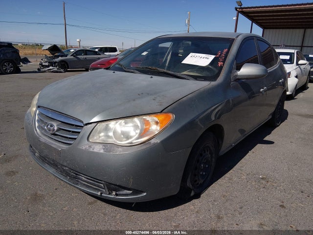 45274496 :رقم المزاد ، KMHDU4AD9AU967386 vin ، 2010 Hyundai Elantra Blue مزاد بيع