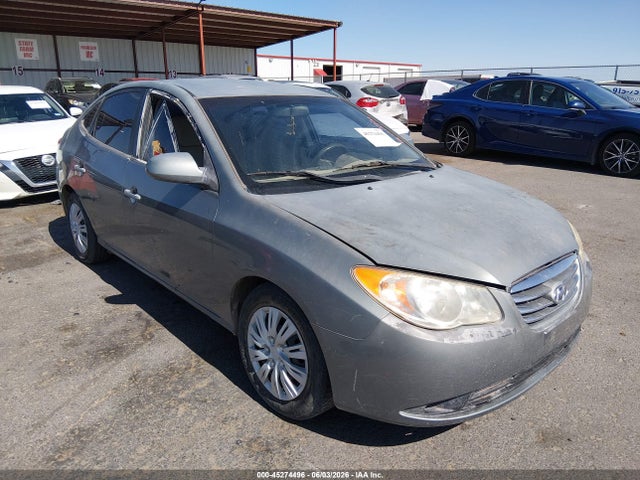 45274496 :رقم المزاد ، KMHDU4AD9AU967386 vin ، 2010 Hyundai Elantra Blue مزاد بيع