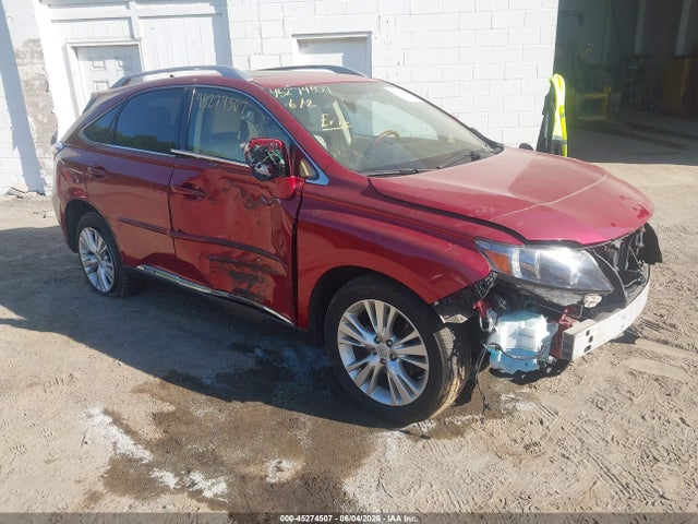 2012 Lexus Rx 450h მანქანა იყიდება აუქციონზე, vin: JTJBC1BA5C2050362, აუქციონის ნომერი: 45274507