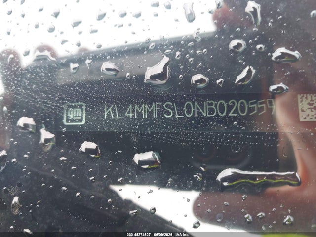 45274527 :رقم المزاد ، KL4MMFSL0NB020559 vin ، 2022 Buick Encore Gx Fwd Essence مزاد بيع