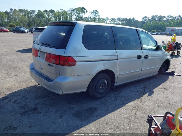 45274536 :رقم المزاد ، 5FNRL18572B055778 vin ، 2002 Honda Odyssey Lx مزاد بيع