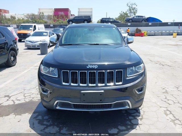 2014 Jeep Grand Cherokee Limited მანქანა იყიდება აუქციონზე, vin: 1C4RJEBG1EC255855, აუქციონის ნომერი: 45274539
