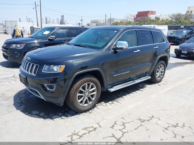 2014 Jeep Grand Cherokee Limited მანქანა იყიდება აუქციონზე, vin: 1C4RJEBG1EC255855, აუქციონის ნომერი: 45274539