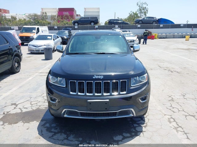 2014 Jeep Grand Cherokee Limited მანქანა იყიდება აუქციონზე, vin: 1C4RJEBG1EC255855, აუქციონის ნომერი: 45274539