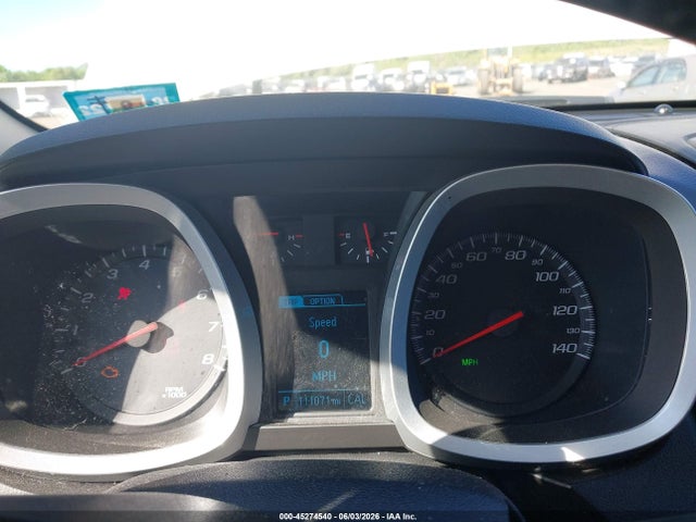 45274540 :رقم المزاد ، 1GNFLEEK1DZ127535 vin ، 2013 Chevrolet Equinox 1lt مزاد بيع