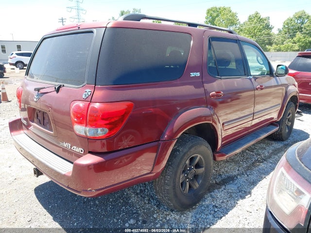 45274592 :رقم المزاد ، 5TDBT44A67S278189 vin ، 2007 Toyota Sequoia Sr5 V8 مزاد بيع