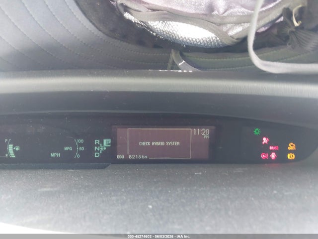 45274602 :رقم المزاد ، JTDKN3DU9A0217136 vin ، 2010 Toyota Prius Iv مزاد بيع
