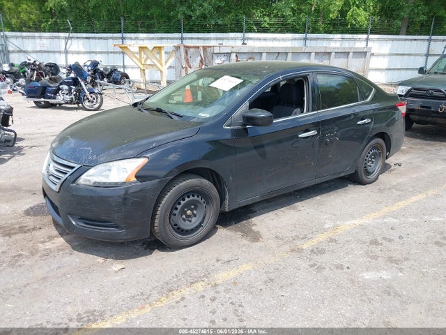 45274615 :رقم المزاد ، 3N1AB7AP2EL666387 vin ، 2014 Nissan Sentra Fe+ S/fe+ Sv/s/sl/sr/sv مزاد بيع