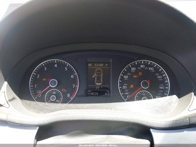 2012 Volkswagen Passat 2.5l Se მანქანა იყიდება აუქციონზე, vin: 1VWBP7A36CC081527, აუქციონის ნომერი: 45274619