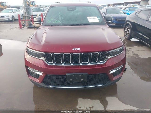 2024 Jeep Grand Cherokee 4xe მანქანა იყიდება აუქციონზე, vin: 1C4RJYB60R8541763, აუქციონის ნომერი: 45274657