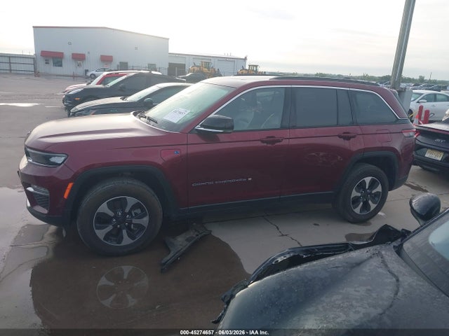 2024 Jeep Grand Cherokee 4xe მანქანა იყიდება აუქციონზე, vin: 1C4RJYB60R8541763, აუქციონის ნომერი: 45274657