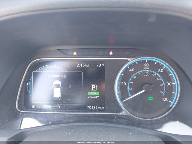 Продаж на аукціоні авто 2018 Nissan Leaf S, vin: 1N4AZ1CP9JC316284, номер лоту: 45274675