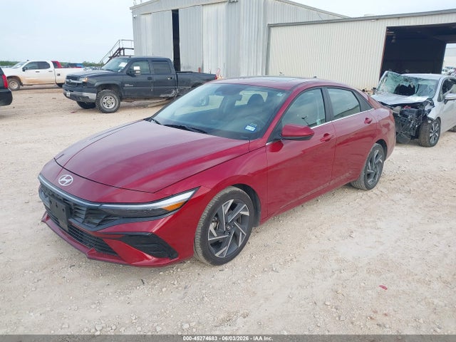 45274683 :رقم المزاد ، KMHLS4DG6SU952255 vin ، 2025 Hyundai Elantra Sel Convenience مزاد بيع