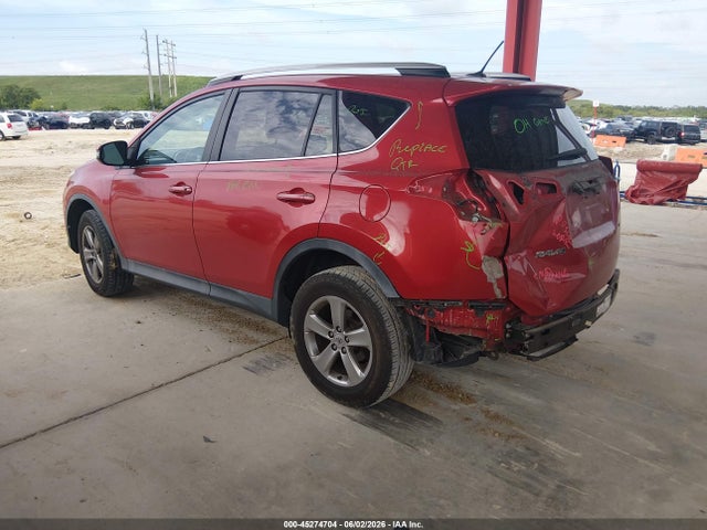 Продажа на аукционе авто 2015 Toyota Rav4 Xle, vin: 2T3WFREV9FW160013, номер лота: 45274704