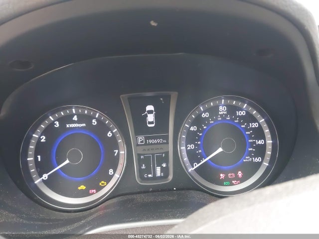 Продажа на аукционе авто 2013 Hyundai Azera, vin: KMHFG4JG3DA200097, номер лота: 45274732