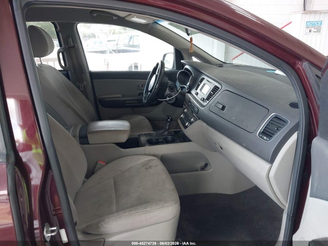 Продаж на аукціоні авто 2016 Kia Sedona Lx, vin: KNDMB5C18G6107107, номер лоту: 45274739