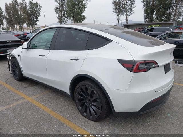 2022 Tesla Model Y Long Range Dual Motor All-wheel Drive მანქანა იყიდება აუქციონზე, vin: 7SAYGDEE3NF433723, აუქციონის ნომერი: 45274844