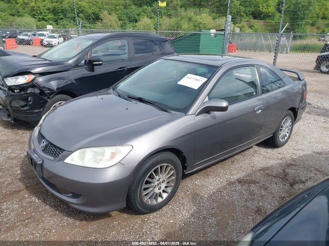 45274852 :رقم المزاد ، 1HGEM229X5L016473 vin ، 2005 Honda Civic Ex مزاد بيع