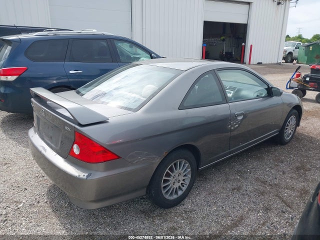 45274852 :رقم المزاد ، 1HGEM229X5L016473 vin ، 2005 Honda Civic Ex مزاد بيع