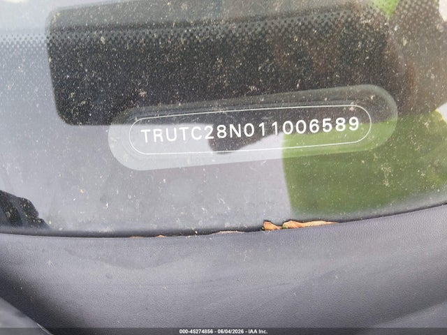 45274856 :رقم المزاد ، TRUTC28N011006589 vin ، 2001 Audi Tt مزاد بيع