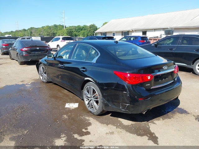Продаж на аукціоні авто 2017 Infiniti Q50 3.0t Premium, vin: JN1EV7AR9HM836104, номер лоту: 45274861