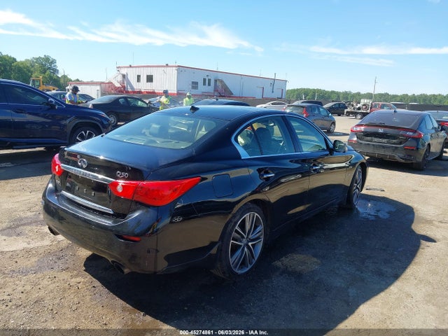 Продаж на аукціоні авто 2017 Infiniti Q50 3.0t Premium, vin: JN1EV7AR9HM836104, номер лоту: 45274861