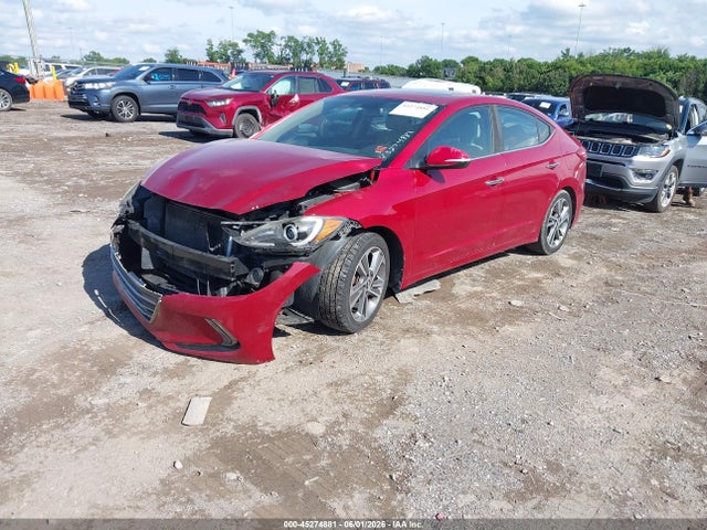 45274881 :رقم المزاد ، KMHD84LFXHU064144 vin ، 2017 Hyundai Elantra Limited مزاد بيع