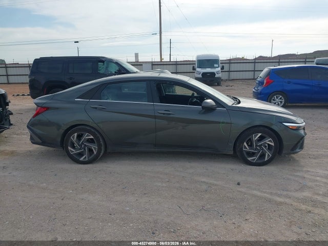 45274980 :رقم المزاد ، KMHLN4DJ9SU169529 vin ، 2025 Hyundai Elantra Hybrid Limited مزاد بيع