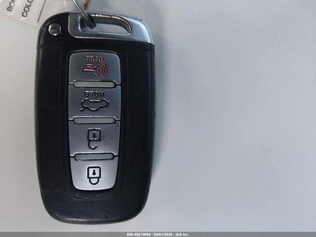 2013 Hyundai Sonata Se მანქანა იყიდება აუქციონზე, vin: 5NPEC4AC4DH762754, აუქციონის ნომერი: 45274994