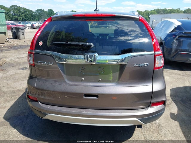 2015 Honda Cr-v Ex-l მანქანა იყიდება აუქციონზე, vin: 5J6RM4H72FL045608, აუქციონის ნომერი: 45275009