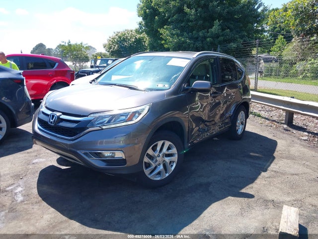 2015 Honda Cr-v Ex-l მანქანა იყიდება აუქციონზე, vin: 5J6RM4H72FL045608, აუქციონის ნომერი: 45275009