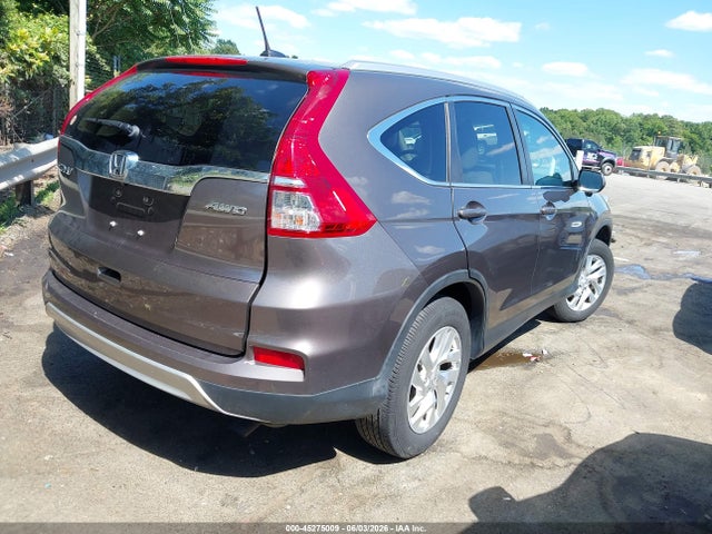 2015 Honda Cr-v Ex-l მანქანა იყიდება აუქციონზე, vin: 5J6RM4H72FL045608, აუქციონის ნომერი: 45275009