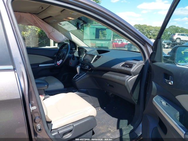 2015 Honda Cr-v Ex-l მანქანა იყიდება აუქციონზე, vin: 5J6RM4H72FL045608, აუქციონის ნომერი: 45275009
