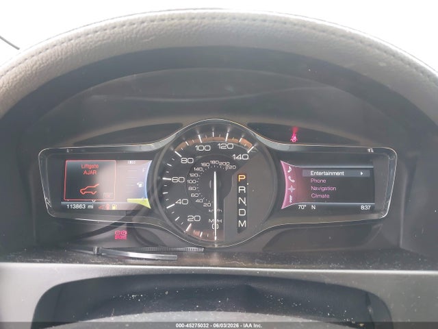 45275032 :رقم المزاد ، 2LMDJ8JK9CBL00846 vin ، 2012 Lincoln Mkx مزاد بيع
