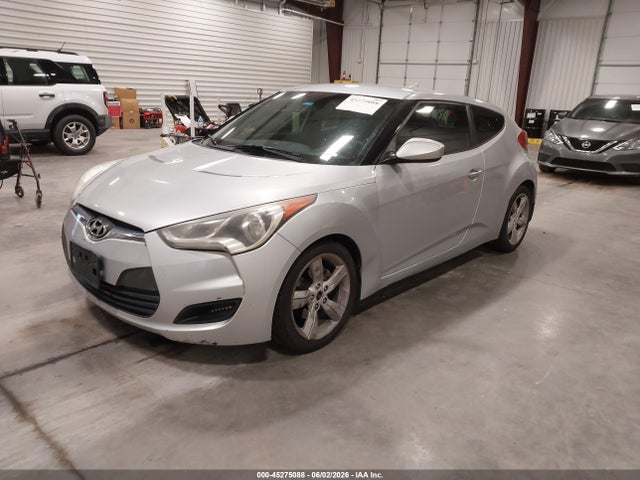 2012 Hyundai Veloster Base W/black მანქანა იყიდება აუქციონზე, vin: KMHTC6AD8CU026654, აუქციონის ნომერი: 45275088