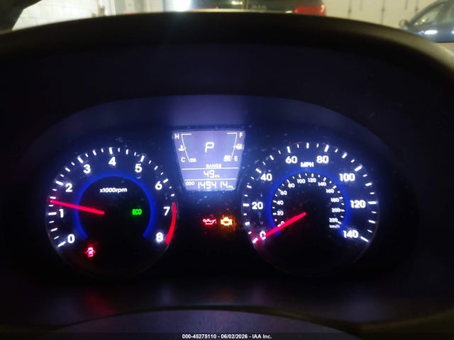 Aukcja sprzedaży 2013 Hyundai Accent Gls, vin: KMHCU4AE8DU419954, numer aukcji: 45275110