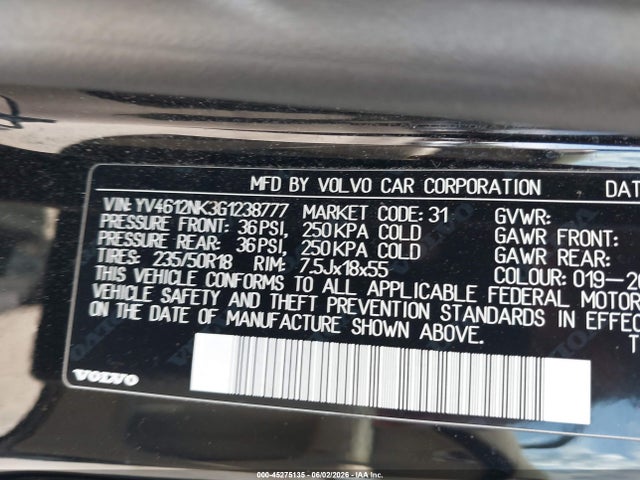YV4612NK3G1238777 Volvo Xc70 T5 Premier