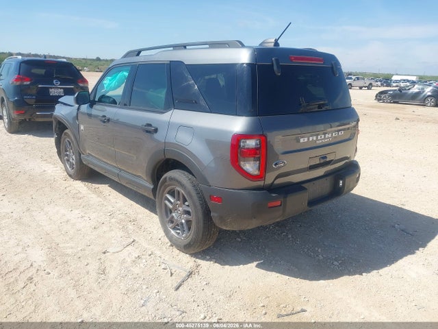 45275139 :رقم المزاد ، 3FMCR9BN8SRE22533 vin ، 2025 Ford Bronco Sport Big Bend مزاد بيع