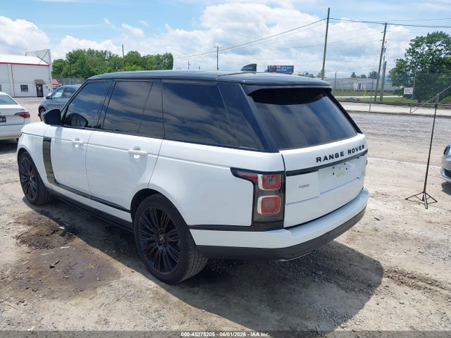 Aukcja sprzedaży 2018 Land Rover Range Rover 3.0l V6 Supercharged Hse, vin: SALGS2SV8JA388256, numer aukcji: 45275205