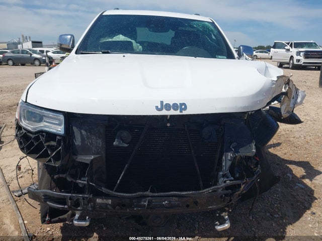 Продажа на аукционе авто 2018 Jeep Grand Cherokee Overland 4x2, vin: 1C4RJECG2JC221934, номер лота: 45275261